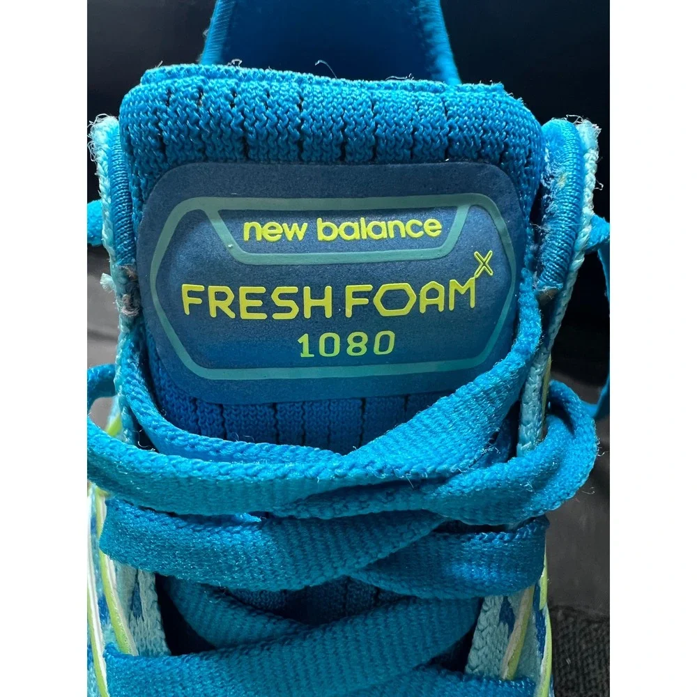 New Balance Fresh Foam X 1080 Sneakers Shoes Womens Sz 7.5 Blue Athletic Running